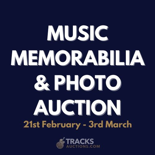 Music Memorabilia and Photo Auction