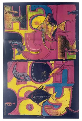 Lot 98 - Happy Mondays 1989 W.F.L Promotional Poster (UK)