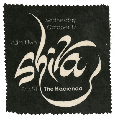 Lot 99 - Shiva 1990 Hacienda Cloth Concert Ticket (UK)