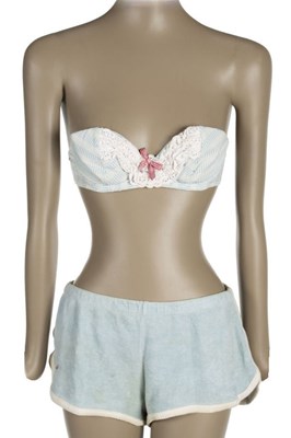 Lot 5 - Amy Winehouse Owned Bikini Top & Shorts (UK)