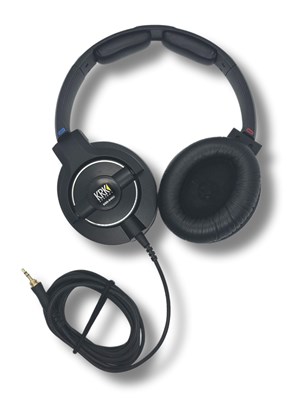 Lot 6 - Amy Winehouse Owned KRK Headphones & Bag (UK)