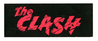 Lot 11 - The Clash 1970s Promotional Shop Display Board (UK)