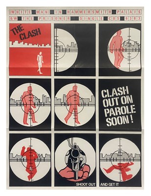 Lot 13 - The Clash (White Man) In Hammersmith Palais 1978 CBS Promotional Poster (UK)