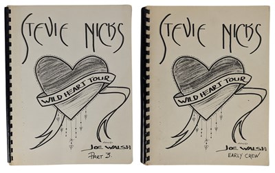 Lot 23 - Stevie Nicks Wild Heart Tour 1983 Itineraries (USA)