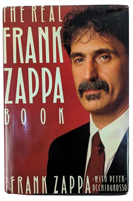 Lot 24 - The Real Frank Zappa 1989 Signed Hardback Book (USA)