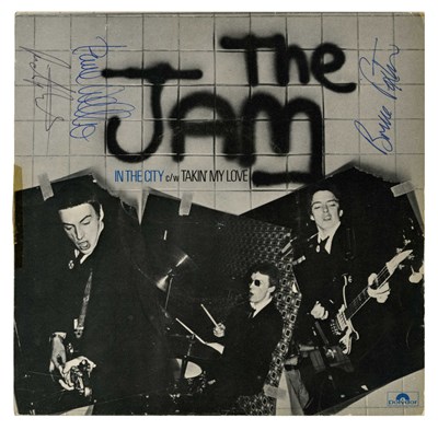 Lot 29 - The Jam 1977 – 1981 Signed Singles (UK)