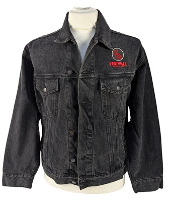 Lot 59 - Roger Waters 1990 The Wall Berlin Black Denim Jacket (Germany)