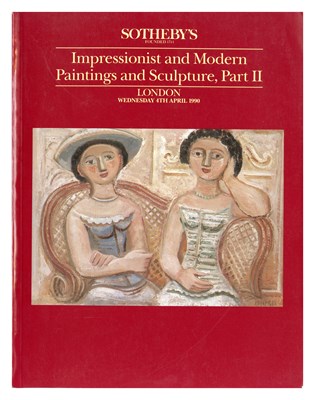 Lot 70 - Freddie Mercury Owned 1987 to 1990 Sotheby’s Auction Catalogues (UK)
