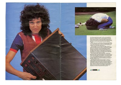 Lot 77 - Queen 1982 Autographed Hot Space Tour Programme (UK)