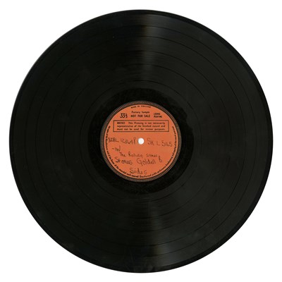 Lot 83 - Rolling Stones Collection Of Original Factory Sample Test Pressing LPs (UK)