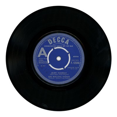 Lot 84 - Rolling Stones Decca 7 Inch A-Label Demonstration Record Collection (UK)