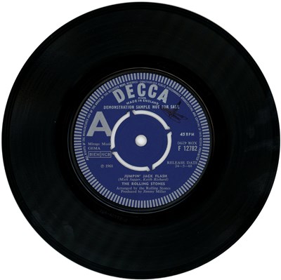 Lot 84 - Rolling Stones Decca 7 Inch A-Label Demonstration Record Collection (UK)