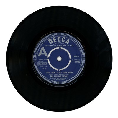 Lot 84 - Rolling Stones Decca 7 Inch A-Label Demonstration Record Collection (UK)