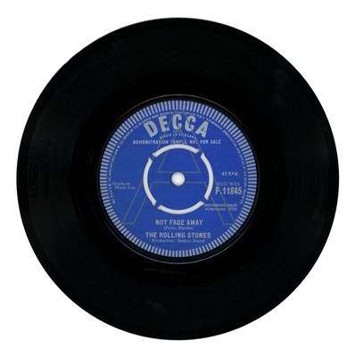 Lot 84 - Rolling Stones Decca 7 Inch A-Label Demonstration Record Collection (UK)