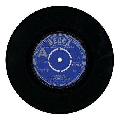 Lot 84 - Rolling Stones Decca 7 Inch A-Label Demonstration Record Collection (UK)