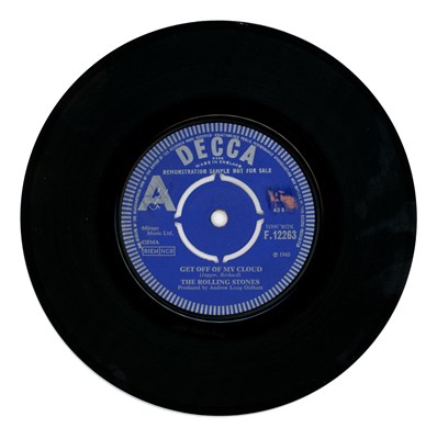 Lot 84 - Rolling Stones Decca 7 Inch A-Label Demonstration Record Collection (UK)