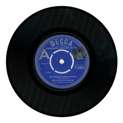 Lot 84 - Rolling Stones Decca 7 Inch A-Label Demonstration Record Collection (UK)
