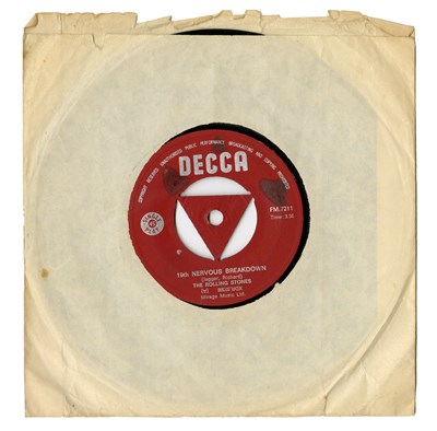 Lot 85 - The Rolling Stones 1966 19th Nervous Breakdown / Gotta Get Away Decca Single (Rhodesia)