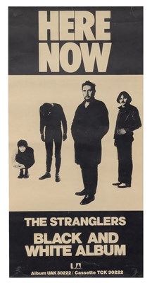 Lot 91 - The Stranglers 1978 Black & White Promotional Poster (UK)