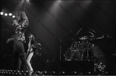 Lot 112 - Led Zeppelin 1975 Sam Houston Coliseum Texas Negatives With Copyright (USA)