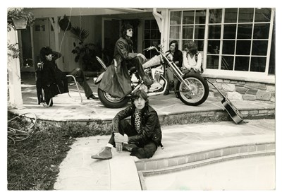 Lot 114 - The Rolling Stones 1969 Tour Rehearsal Terry O’Neill Photograph (USA)