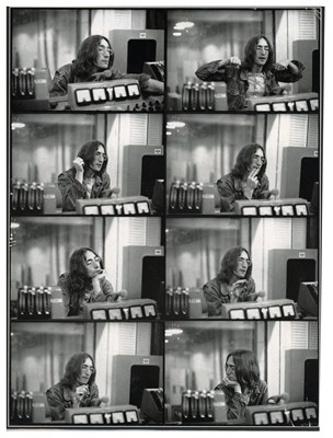 Lot 133 - John Lennon EMI Studios Linda McCartney Contact Sheet (UK)