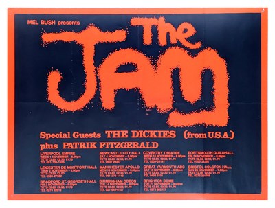 Lot 123 - The Jam 1978 Tour Poster (UK)