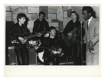 Lot 147 - The Beatles Cavern Club Dick Matthews 1980s Print (UK)