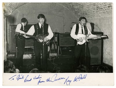 Lot 149 - The Beatles 1963 Peter Kaye Photograph Signed By Ray McFall (UK)