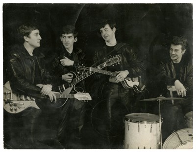 Lot 151 - The Beatles 1961 Albert Marrion Wallasey Photograph (UK)