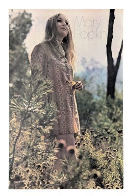 Lot 163 - Mary Hopkin Signed Promotional Poster (UK)