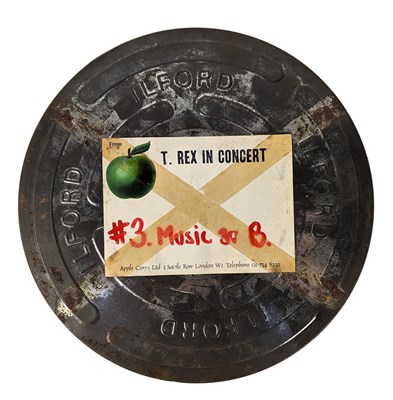 Lot 166 - Apple Corps Ltd. T.Rex In Concert Ilford Film Cannister (UK)