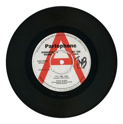 Lot 171 - Cilla Black A Label Parlophone Demonstration Records (UK)