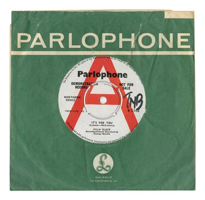 Lot 171 - Cilla Black A Label Parlophone Demonstration Records (UK)