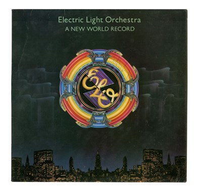 Lot 172 - Jeff Lynne Signed ELO A New World Records LP (UK)