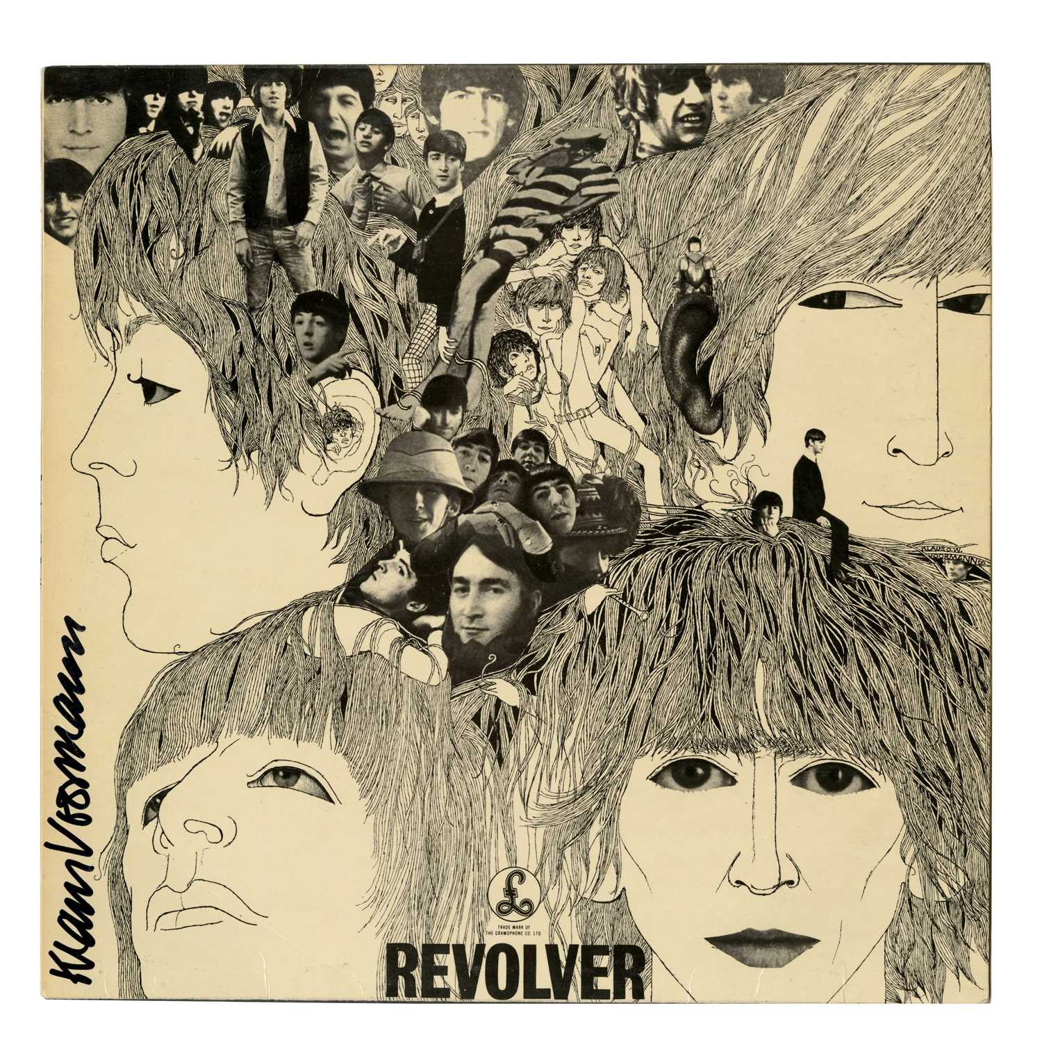 Lot 180 - The Beatles 1966 Revolver Klaus Voorman Signed LP (UK)