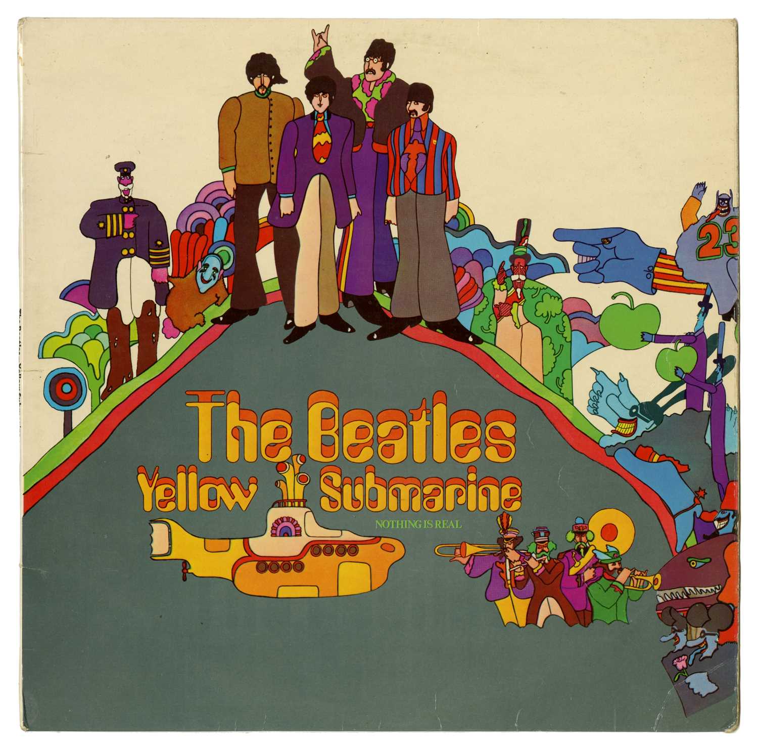 Lot 193 - The Beatles Yellow Submarine Odeon Export LP With Gold Sticker (UK)