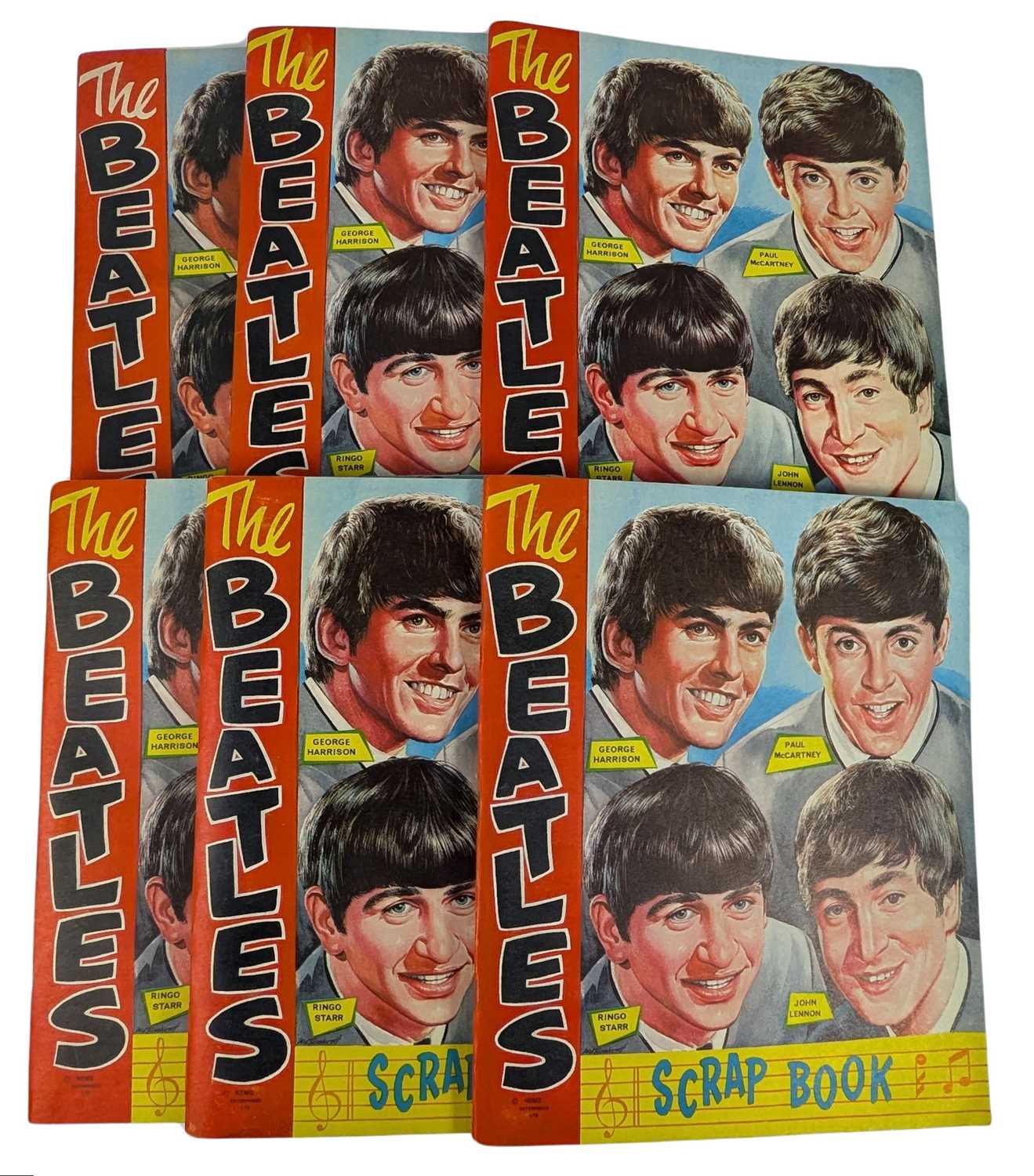 Lot 203 - The Beatles 1960s NEMS Enterprises Ltd. Scrapbooks (UK)