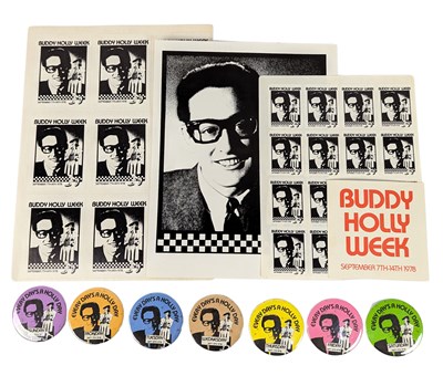 Lot 224 - Buddy Holly Week 1978 Promotional Press Kit (UK)