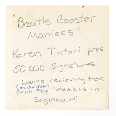 Lot 242 - Louise Harrison 1965 Handwritten Letter To A Fan With Photographs (UK)