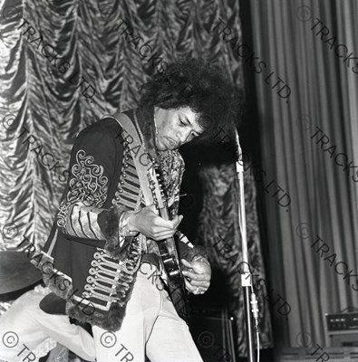 Lot 144 - Jimi Hendrix 1967 Aldershot ABC Concert Negatives With Copyright (UK)