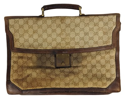 Lot 173 - Peter Grant 1960s Gucci Briefcase (UK)