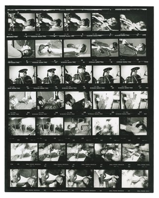 Lot 201 - Oasis 1993 Shakermaker Demo Michael Spencer Jones Contact Sheet (UK)