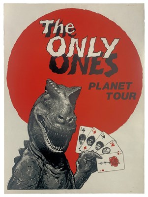 Lot 204 - The Only Ones 1978 Planet Tour Poster (UK)