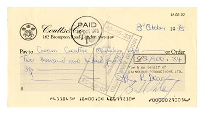 Lot 227 - Queen Signed Cheque Collection (UK)