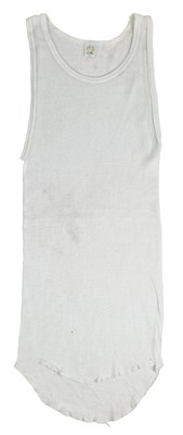 Lot 246 - Freddie Mercury Owned White Vest (UK)