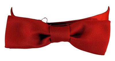 Lot 259 - Freddie Mercury Owned Red Bow Tie (UK)