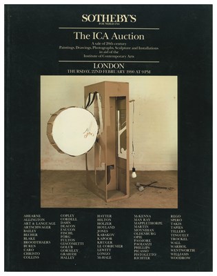 Lot 268 - Freddie Mercury Owned 1990 Sotheby's The ICA Auction Catalogue (UK)