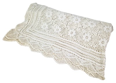 Lot 272 - Freddie Mercury Owned Crochet Tablecloth (UK)