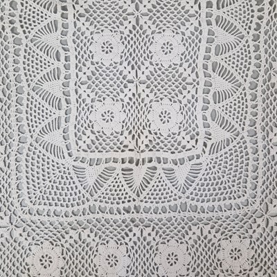 Lot 272 - Freddie Mercury Owned Crochet Tablecloth (UK)